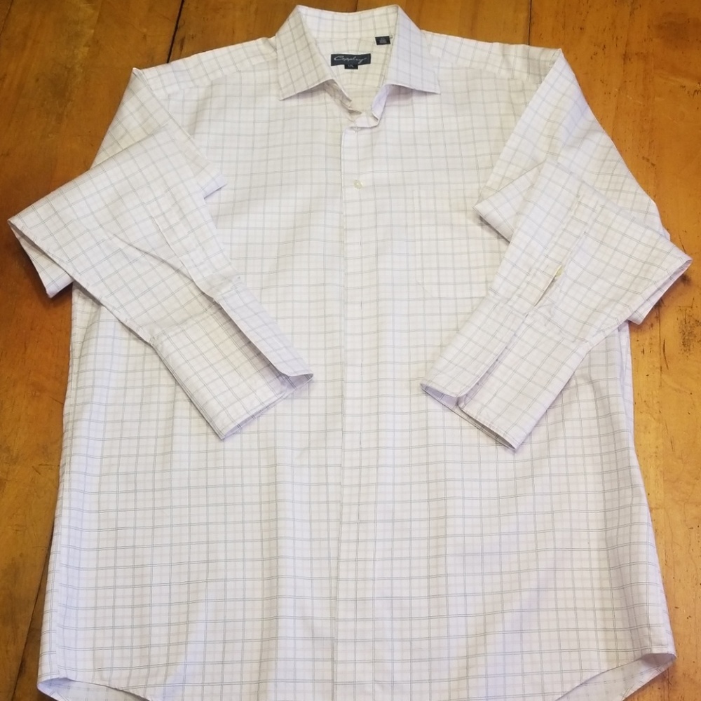 Coppley Big & Tall Longsleeve Dress Shirt Size 17L